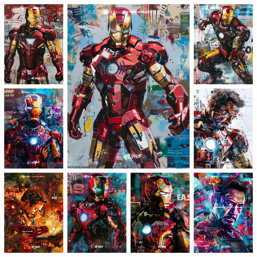 Desenho Homem Ferro: O Que Realmente Vale a Pena Neste Kit de Diamante de  Embelezamento?, image size:900x900