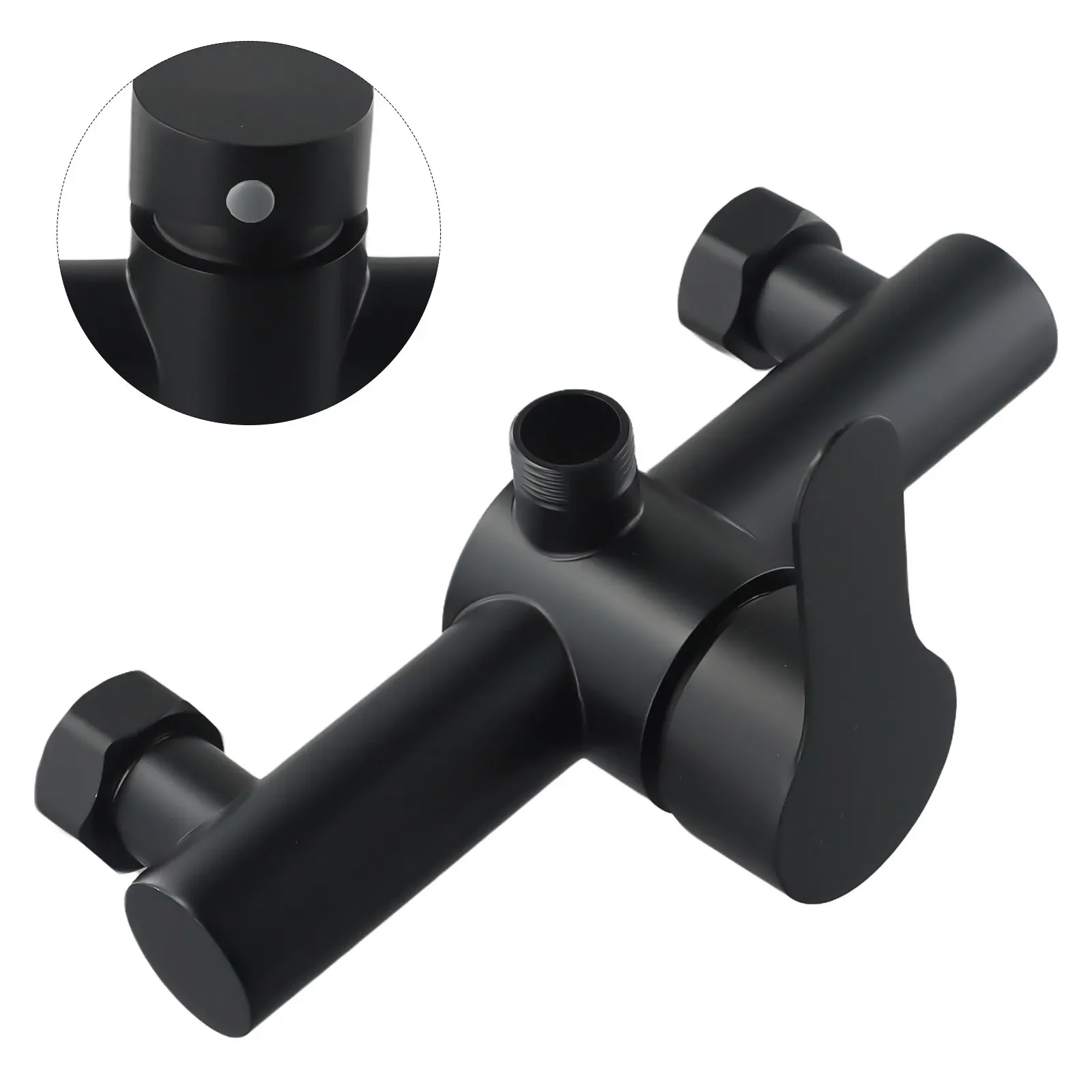 Stainless Steel Shower Faucet, Wall Mounted, Hot Cold Water Mixer, Wear Resistance And High Temperature Resistance
