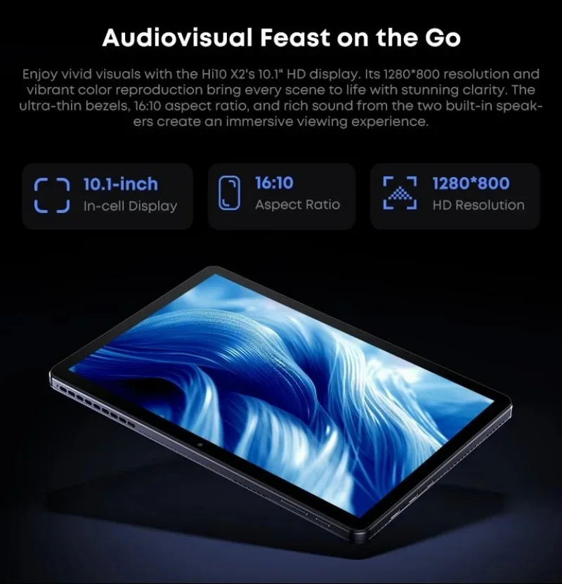 CHUWI Hi10 X2 2 IN 1 Tablets Dual-Core Intel 10th i3-10100Y 8GB