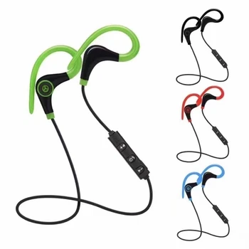 Bluetooth 4.1 10m Wireless Wired Control Earphone In-ear Headphones With Built In Smartphone For Music Sports Travel