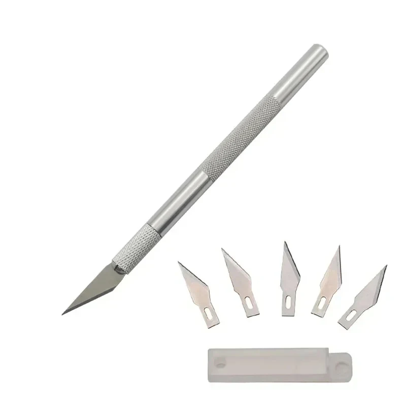 Utility Knife Engraving Kit + 5pcs Blades