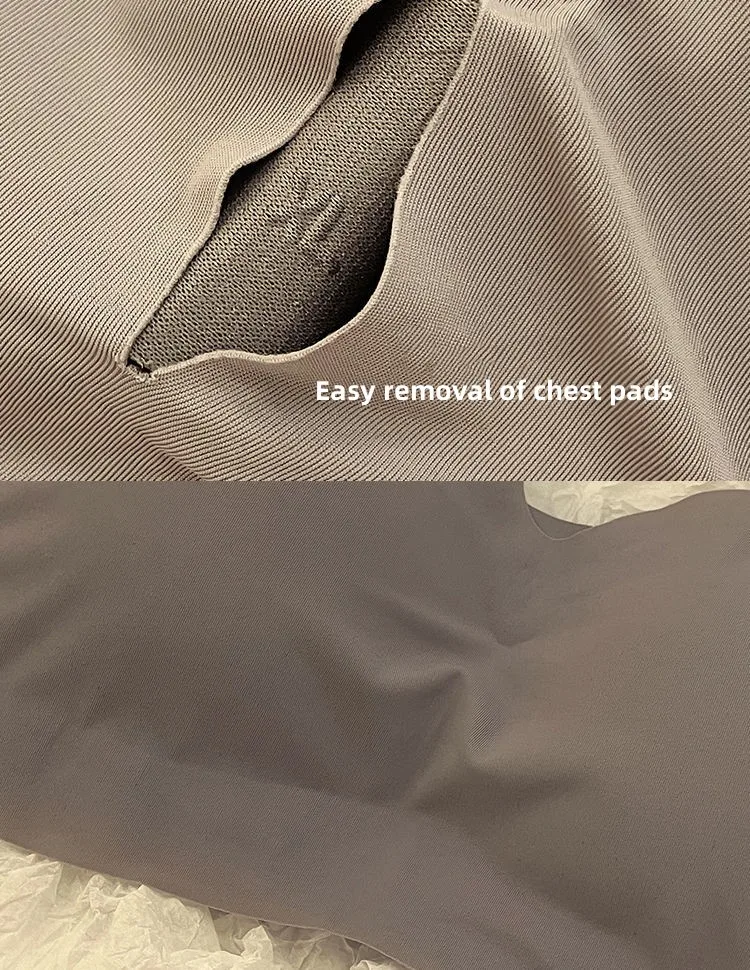 Yasuk Fashion Women Shaper Soft Solid Vest Underwear No Steel Ring Cotton Anti Slip Tank Top Sport Bra Camisole With Chest Pads