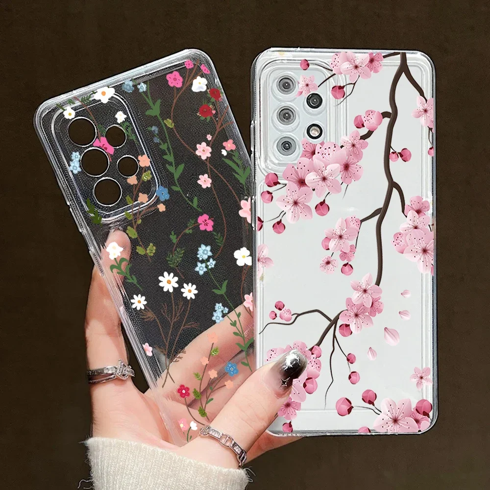 Luxury Floral TPU Phone Case - Elegant and Durable Design