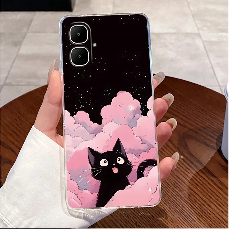 Clear Luxury Cute Love Rabbit Soft TPU Silicone Phone Case Cover