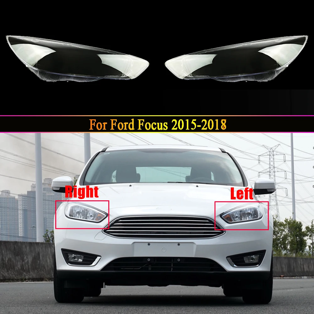 Headlamp Lens For Ford Focus 2015 2016 2017 2018 Headlight Cover Car