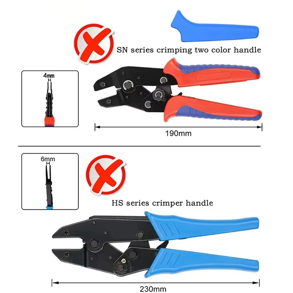 Carbon Steel Crimping Pliers Jaw 4mm Width for Crimping