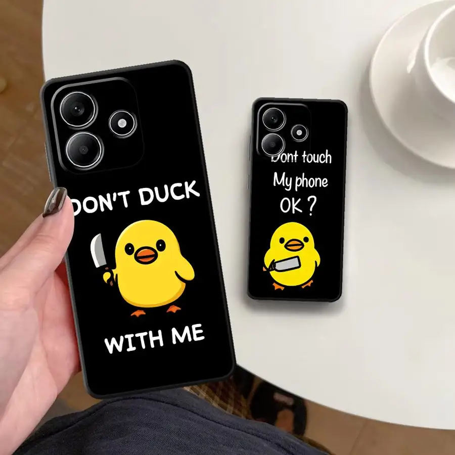 Stylish 'Don't Touch My Phone' Protective Phone Cover