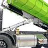 LESU 1/14 RC Metal Hydraulic Crane Truck 8X8 Tipper Dumper Remote Control Car Painted Assembled Model Light Sound Toy THZH1381 6