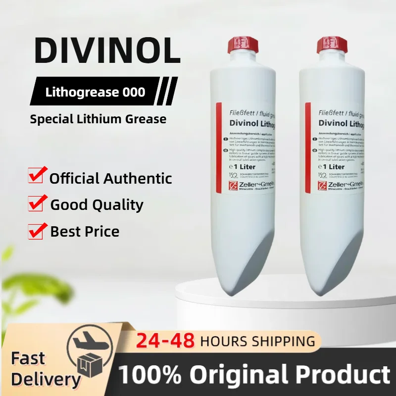 Original DIVINOL Lithogrease 000 Special Lithium Grease 1L SKF ...