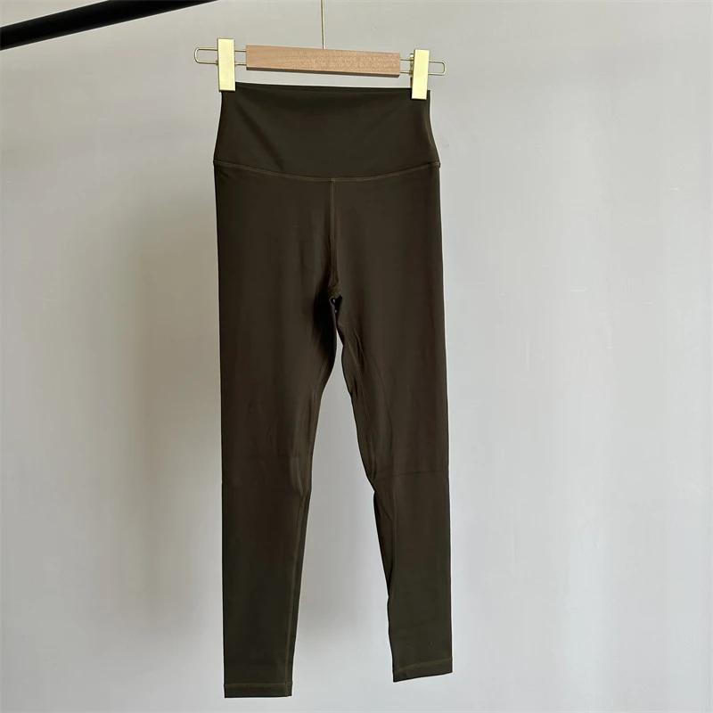 Sexy Women's Leggings Gym Solid Color Pilates Yoga Tights High Waist Fashion Spice Girls Fitness Sports Pants Soft Breathable