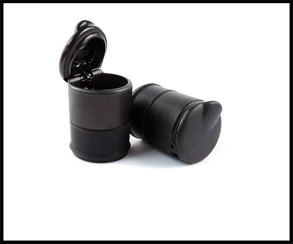 Car ashtray portable ashtray Universal car ashtray 1pcs black high temperature resistance parts for Renault Nepta Altica Z17 Sand-up Ondelios Thalia