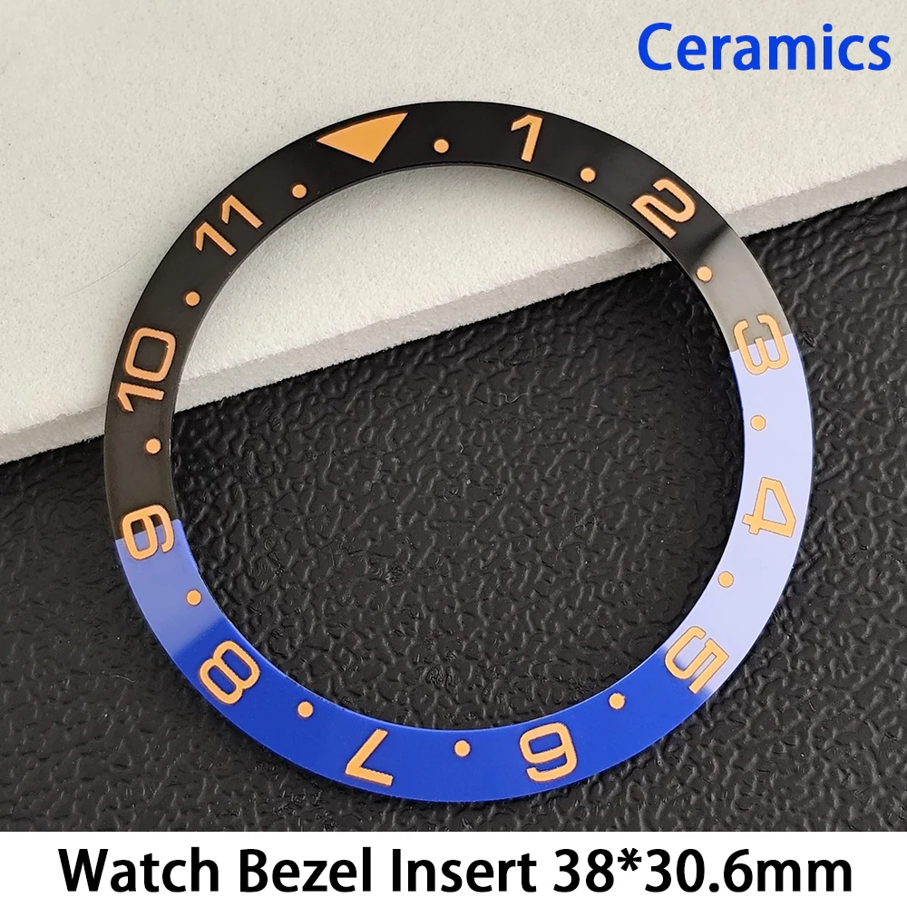 Premium 38mm Sloping Aluminum-Ceramic Bezel Insert