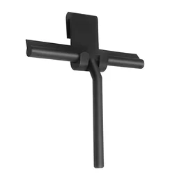 Premium Shower Squeegee with Silicone Holder - Glass Door & Mirror Cleaner (With Holder 1 pack)