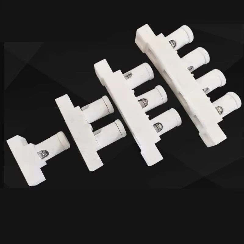 Ceramic terminal blocks Wiring porcelain base post Insulated high frequency porcelain base high temperature resistance