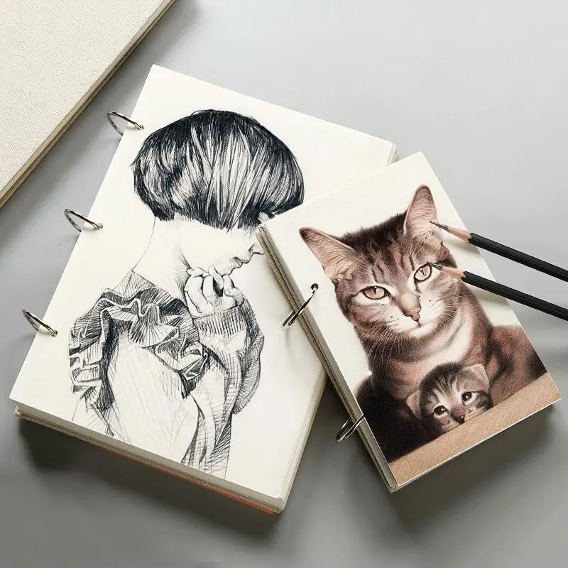 Sketchbook Paper 8k/16k/32k Sketch Paper For Drawing Painting Diary  Professional B5 Notebook Notepad Stationery Art Supplies - Notebook -  AliExpress