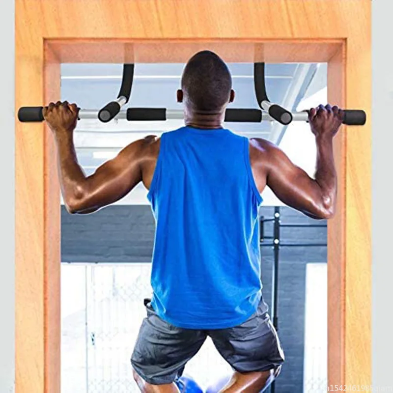 Adjustable Indoor Fitness Door Frame Multi-functional Doorway Pull Up Bar Wall Chin Up Bar Horizontal Home Fitness Equipment