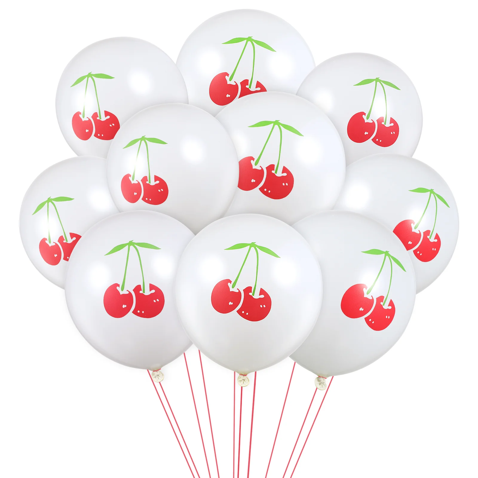 

10pcs 12- inch Pattern Latex Balloons Floatable Balloon Birthday Latex Balloon Home Decoration for Party Birthday Festival