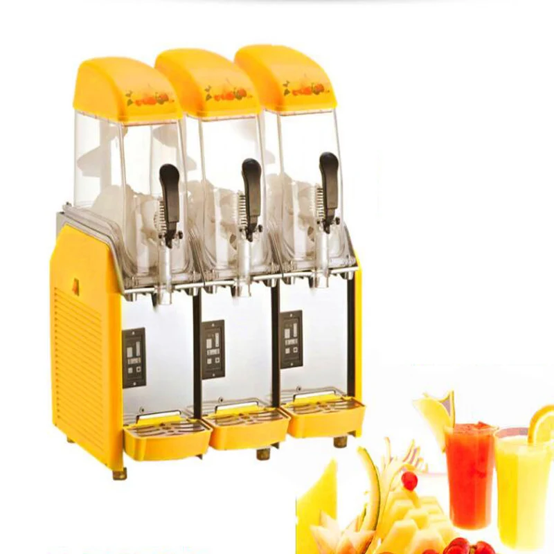 

PBOBP 12L Commercial Slush Granita Machine Slushies maker Juicer Beverage Margarita Smoothie Frozen Drink Vending Machine