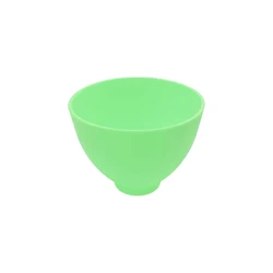 Flexible Rubber Mixing Bowl for Dental Use - Ideal for Alginate and Plaster (Green)