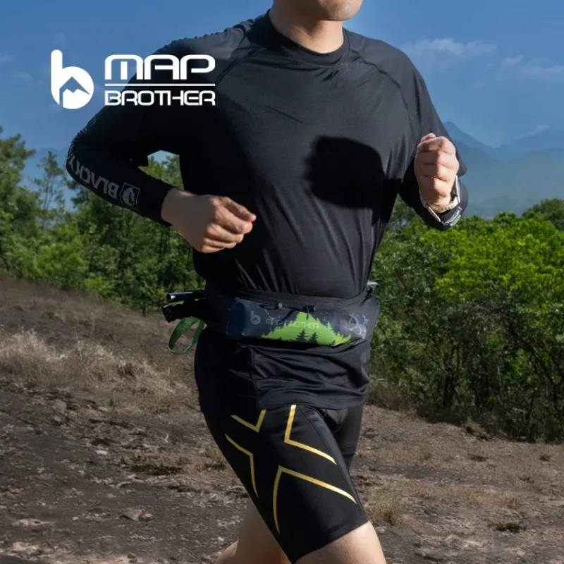 MAP BROTHER W1002 Hydration Running Belt Waist Pack Travel Money Bag Trail Marathon Gym Workout Fitness Mobile Phone Holder Bag 3