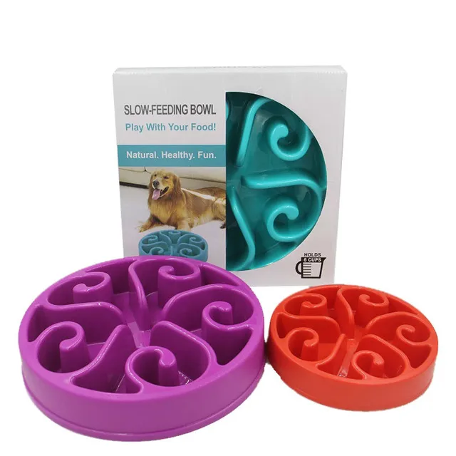 Eat Slow Dog Bowl Slow Feeder Bath Pet Supplies Pet Accessories Dog Slow Feeder Bowl