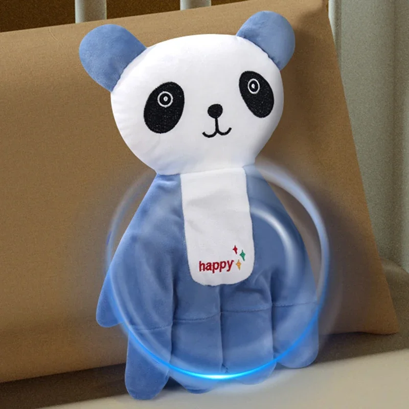 Peluche Lenitivo Per Bambini - Giocattolo Per Dormire Con Vibrazione, 3 Modalit&agrave;, Telecomando, 60x23 Cm