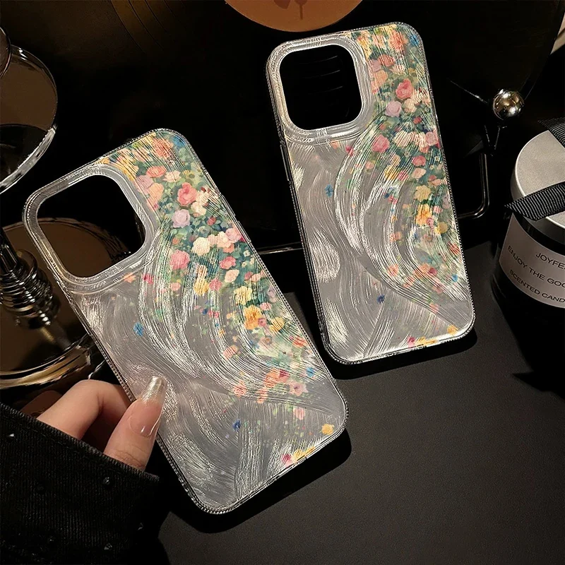 Daisy Fashionable Cherry Blossom Printed Phone Case Cover