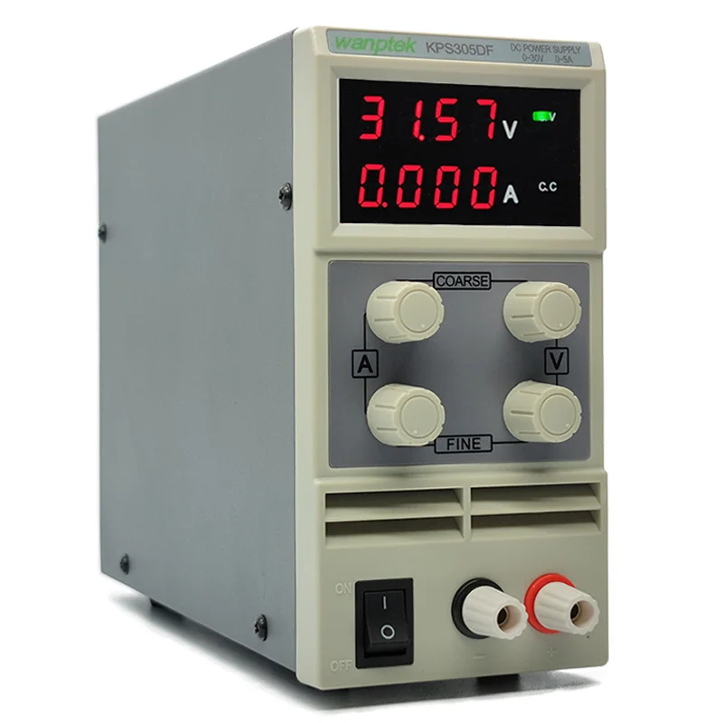 KPS305D/KPS305DF Регулируемый источник питания постоянного тока с регулируемым 4-значным дисплеем 30 в 5 А