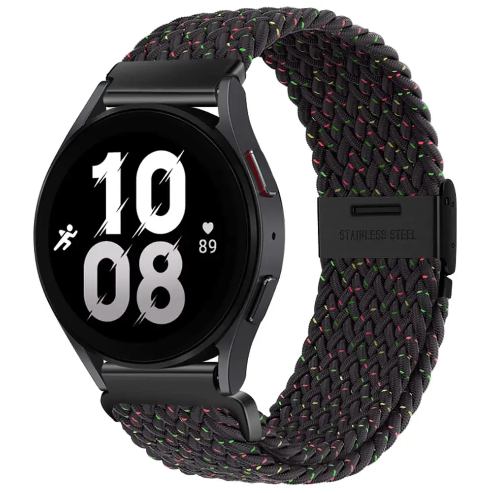 Versatile Nylon Strap with Magnetic Buckle and Metal Adjustment