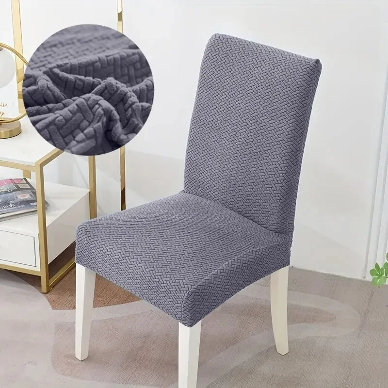 Elastic Chair Cover, Large Elasticity, Household Seat Living Room Chair Cover, Household Dining Chair Cover Universal Dimensions