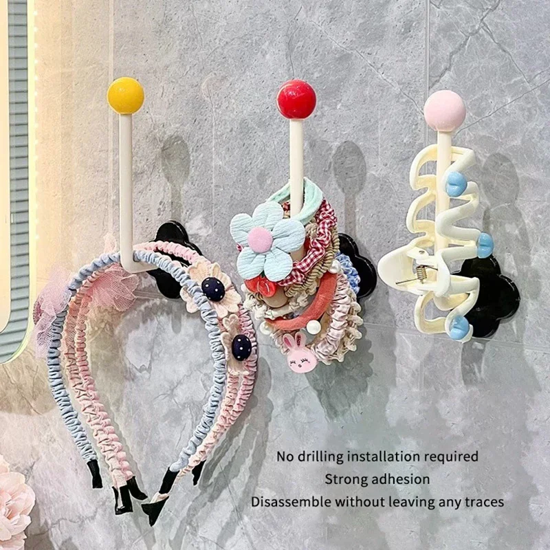 도파민 월 헤어 로프 홀더 랙 다용도 쥬얼리 목걸이 팔찌 정리대 벽걸이 열쇠 옷걸이 가방 걸이 후크