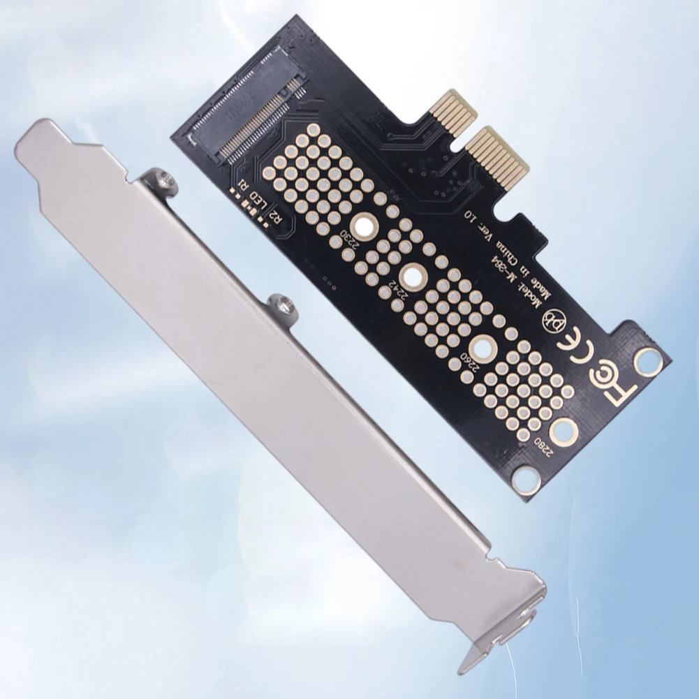 M.2 NGFF M.2 SSD Adapter PCI-E M.2 NVMe PCIE SSD Connector High Speed Hard Disk Converter 4X 8X 16X Support 2230 2242 2260 2280