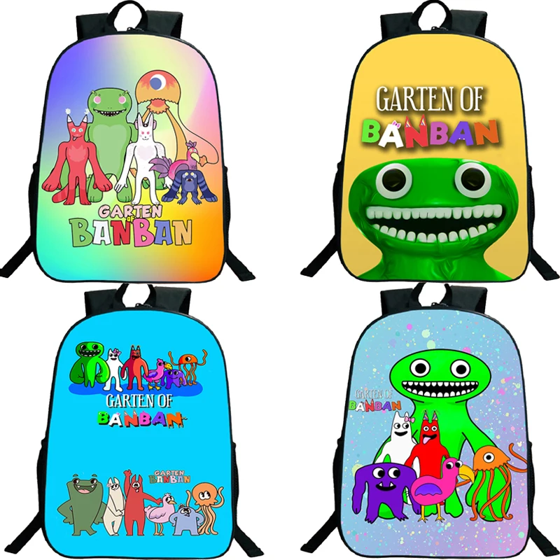 

Garten of Banban Banban Backpack Schoolbag Garden Game Backpacks Primary School Students School Bags Children Boys Girls Bookbag