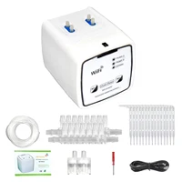 НОВОЕ Wi-Fi интеллектуальное устройство для полива, двойной насос, автоматическая система капельного орошения с таймером, контроллер дистанционного управления через приложение, горшок для садовой террасы