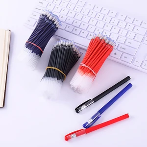 HOT Office Stationery 0.5mm Neutral Pen Refill All Needle Pen Refill Refill Pen Cartridge Black Red Blue Wholesale