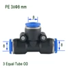 8mm Misting Fogger Nozzle 5pcs Orifice0.1mm-0.8mm with Quick Slip Lock Tee Connectors for Home Garden Irrigatiion Cooling System 4