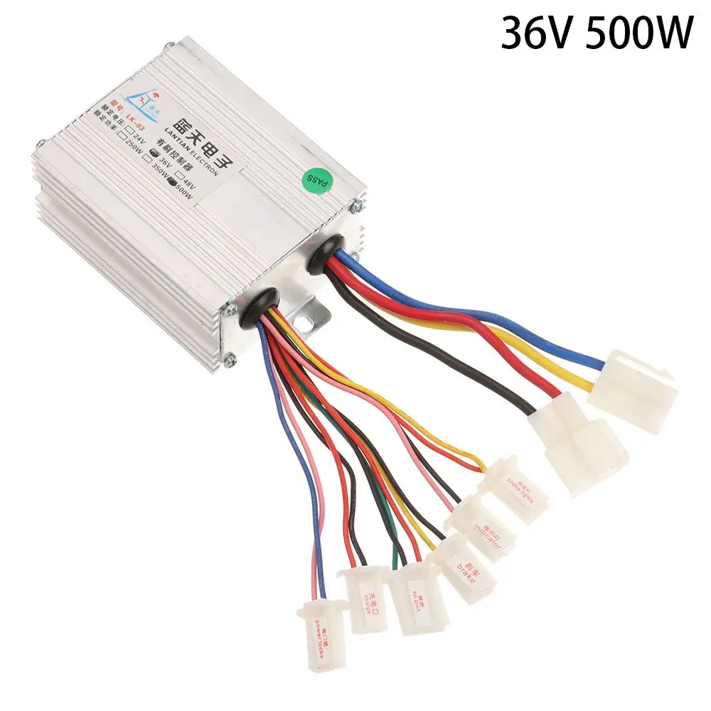 Electric Bicycle Brushed Controller - E-Bike Motor Accessory