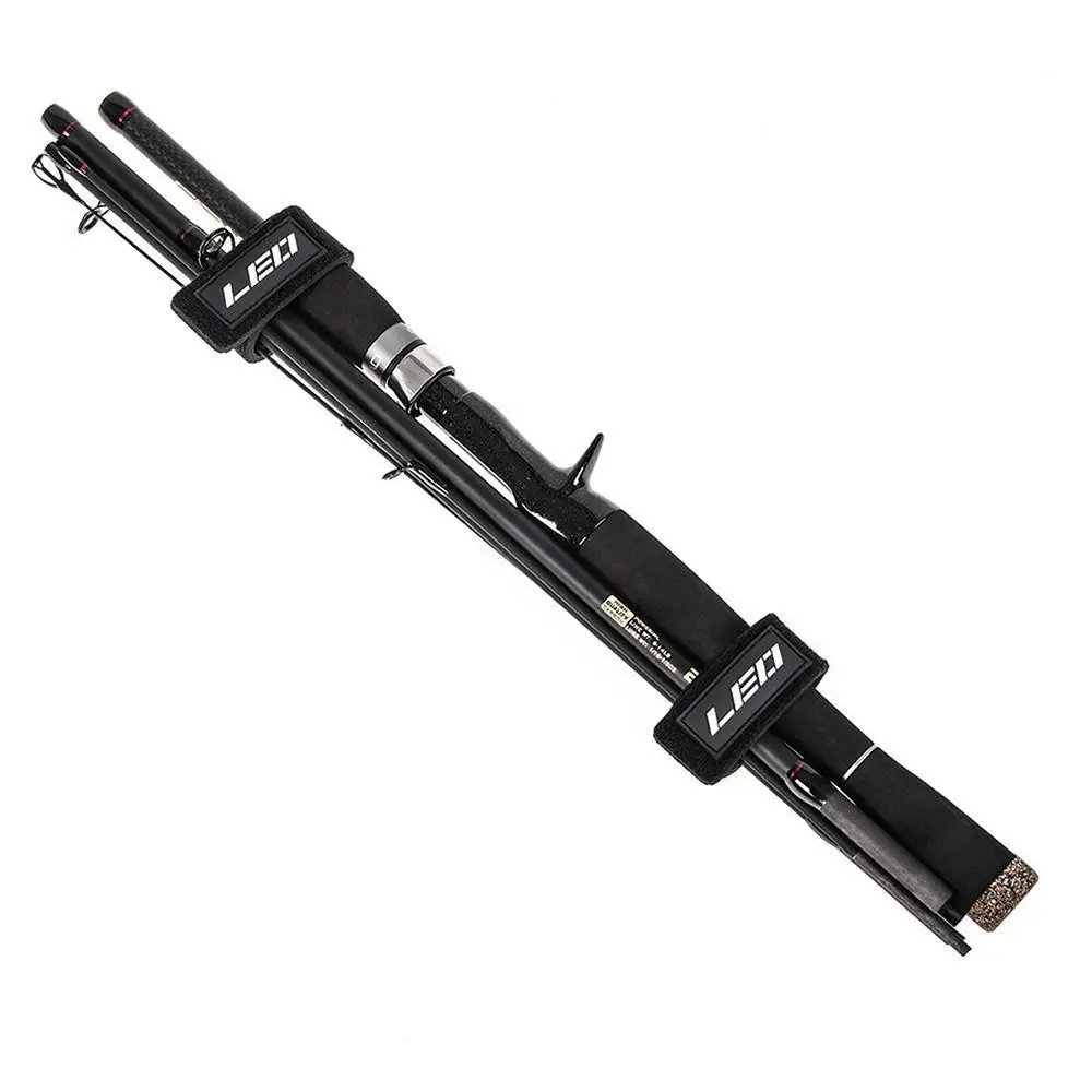 Universal Fishing Rod Carry Strap Durable Adjustable Fishing Rod Holder Belt Shoulder Belt Multi-Functional