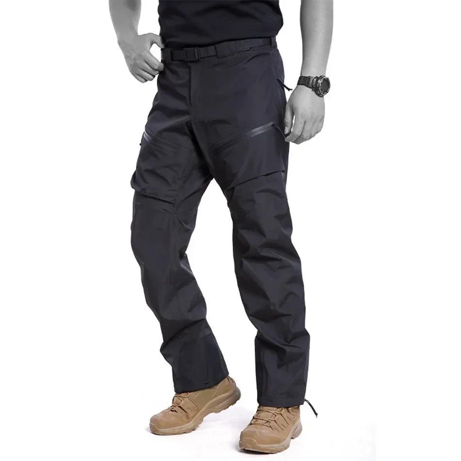Outdoor Hard Shell Gen2 Camping Hiking Mountaineering Pants Fully zippered Leg Waterproof Windproof Camouflage Tactical Pants