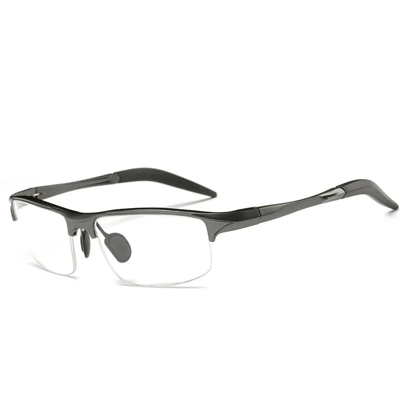 Eyeglasses Frames Eyeglass Frames Myopia Glasses Optical Glasses Aluminum Men Eyeglasses Fashion Myopia Optical Computer Glasses Frame Brand Design Plain Eye Glasses Retro De Grau Femininos