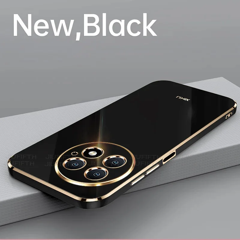 Ultra Slim Plating TPU Gel Case - Anti-Shock Chromed Soft Cover