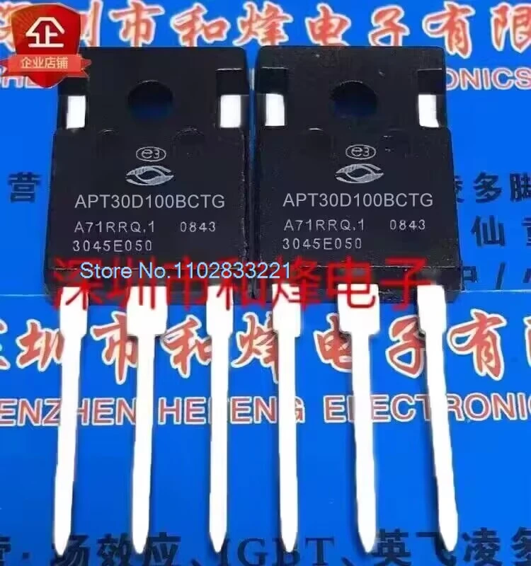 

APT30D100BCTG TO-247 MOS 1000V 30A