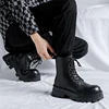 Winter Breathable Men Boots Fashion Street Style Casual Shoes Personalized Trend High Top Men Shoes Comfortable Casual Boots 5