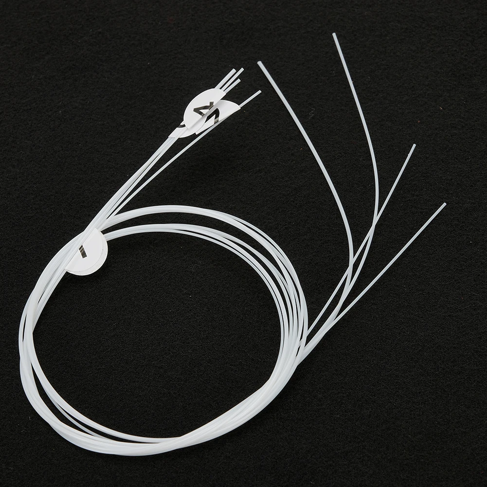 

4PCS Nylon Guitar Strings Universal Ukulele String For 21in 23in 26in Ukuleles Guitarra Guitare Musical Instrument Accessories