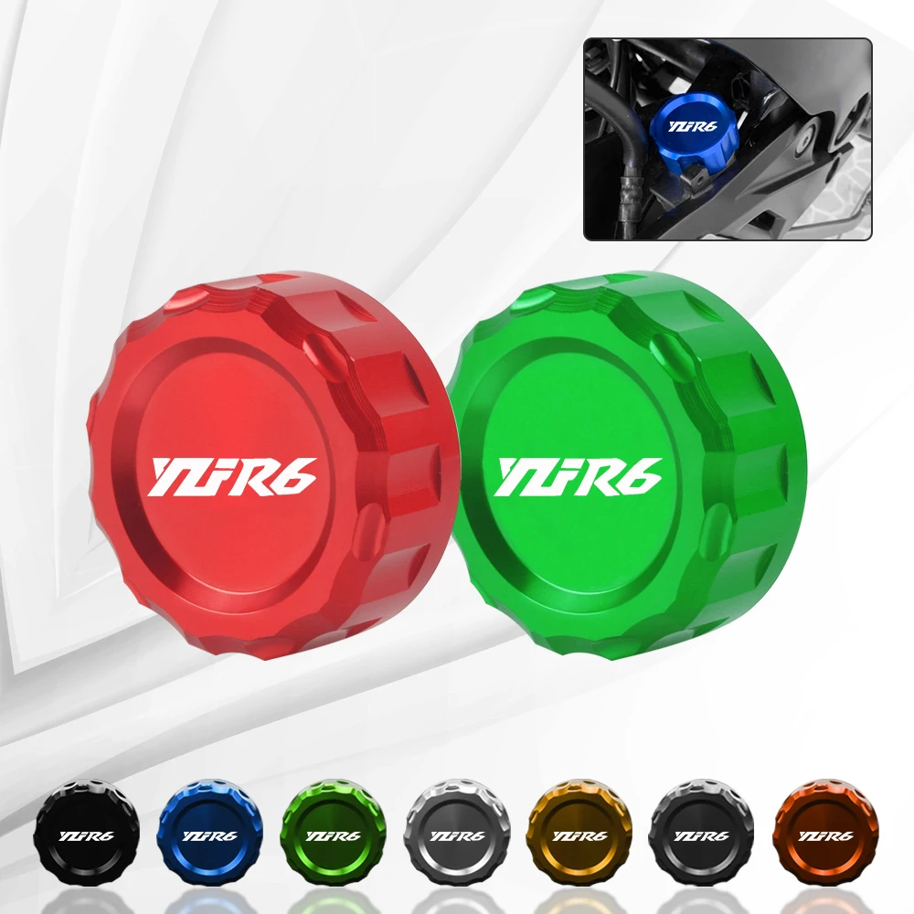 

Для Yamaha YZFR6 2006-2014 YZF R6 2009 2010 2011 аксессуары для мотоциклов Задняя Тормозная жидкость цилиндр резервуар Крышка насоса