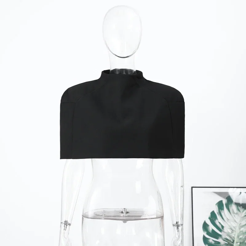 Elegant Single-breasted Short Sleeve Top Women's Solid O-neck Tank Tops Coat 2026 Spring Summer New Ladies High Street Outwear