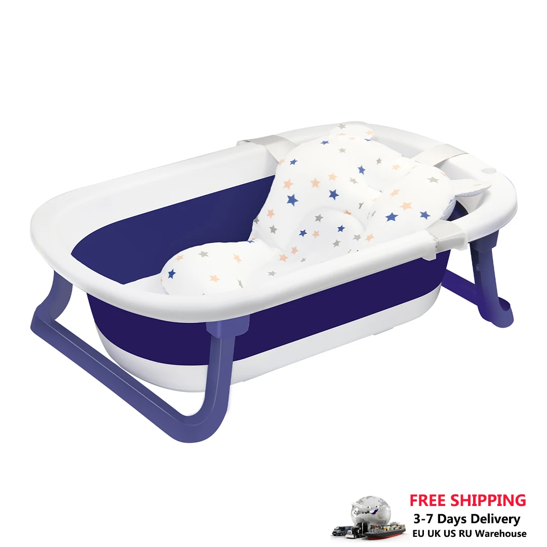 foldable-baby-bathtub-for-infants-to-toddlers-0-24-months-portable-travel-multifunctional-with-newborn-cushion-anti-skid-pad