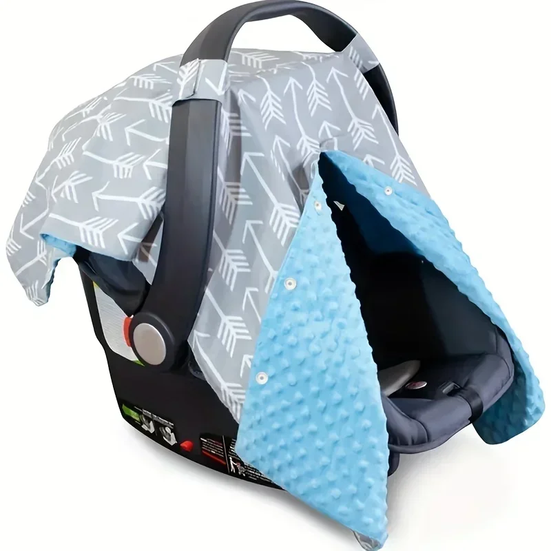 Baby Stroller Cover Autumn and Winter Warm Seat Basket Cover Cotton Thickened Nursing Multifunctional Windshield