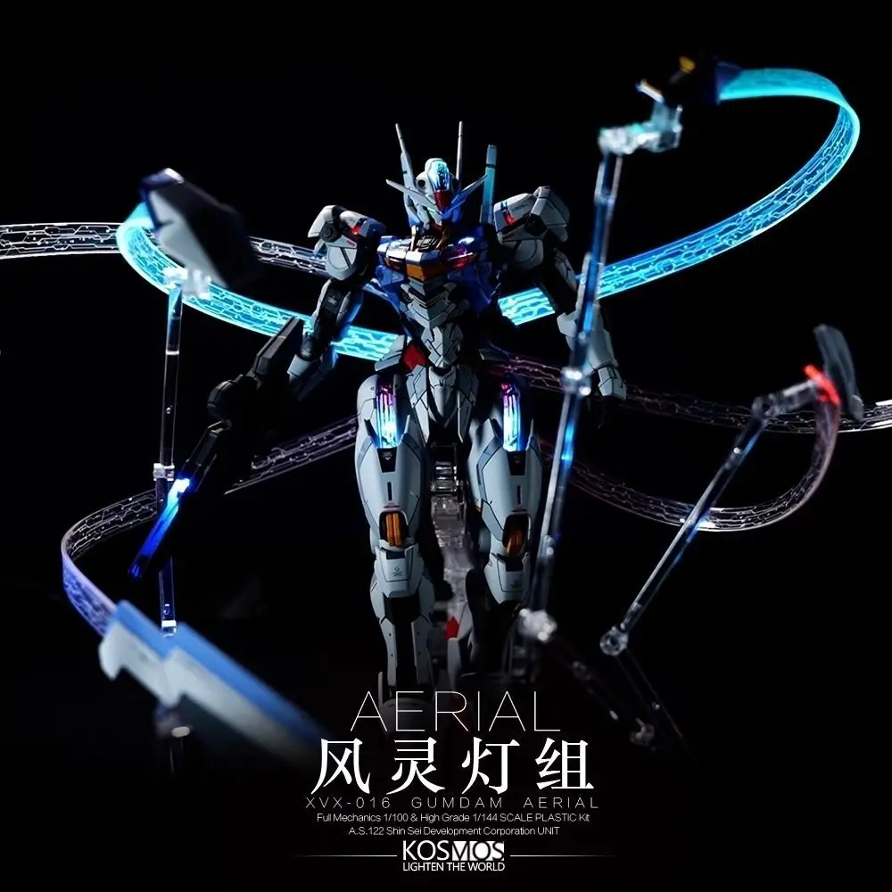 フルメカニクスエアリアル専用 KOSMOS LEDキット(台座付き) Kosmos Accessories Led Suit for Fm 1/100 Aerial Main Body