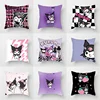 Miniso Sanrio Kuromi plush pillow Plush Toy cushion interior decoration sleeping pillow Seat pillow festival Gift ornaments 1